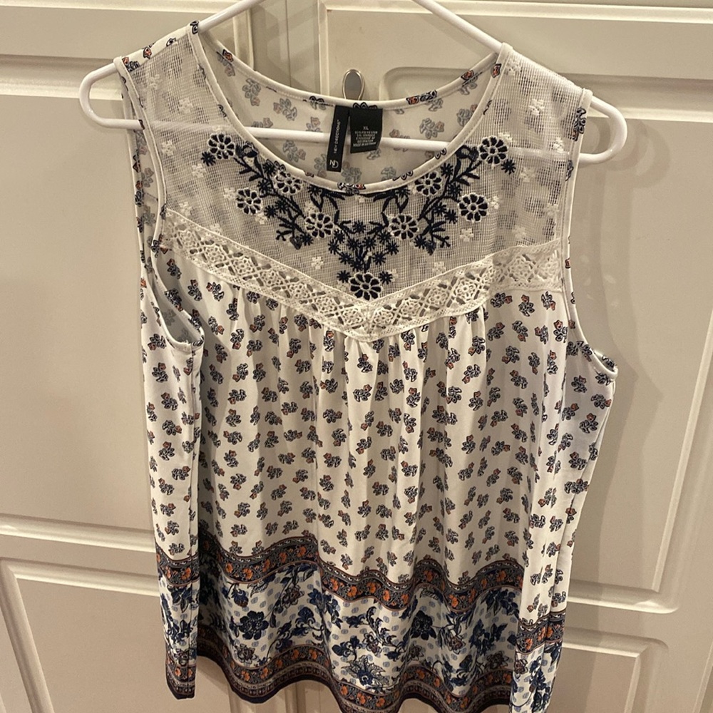 New Directions sleeveless top
